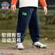 汪汪隊(duì)立大功童裝男童運(yùn)動(dòng)褲春秋款束腳休閑工裝長(zhǎng)褲中小童秋裝 藏青 130
