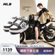 MLB鞋子男女虞書欣明星同款學(xué)長鞋運(yùn)動休閑板鞋3ASXCDN3N-50BKS-240