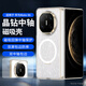 斯得弗 適用華為mate x6手機殼典藏版輕薄透亮雙中軸雙屏保護簡(jiǎn)約防摔磁吸鉸鏈無(wú)線(xiàn)充電后蓋硬殼【透明】