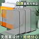 離草書(shū)立書(shū)架桌面收納桌面書(shū)本收納桌上置物架透明隔書(shū)架L形書(shū)夾收納神器 2片裝/黑透色