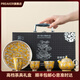 PREAKER故宮敦煌文創(chuàng)鎏銀功夫茶具套裝喬遷新居禮物送老師領(lǐng)導(dǎo)中秋伴手禮 【龍騰四海茶壺禮盒】一壺3杯+壺承