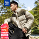 唐獅（TonLion）2023棉衣男士棉襖立領(lǐng)外套男棉服 松石綠 S 