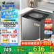 海爾波輪洗衣機8/9/10/12公斤洗衣機全自動大容量強力去污水電雙寬節(jié)能租房家用洗衣機以舊換新 【新品8公斤】超凈洗洗凈比1.1+除螨洗+桶自潔