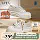 他她（TATA）25秋運(yùn)動(dòng)休閑女板鞋CP303CM5 金色 36