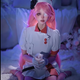 班達熊海瑟cos服周邊兒童追捕者海妖喪心護士cosplay服裝游戲動(dòng)漫服卡通 喪心護士海瑟cos服+配飾+帽子眼罩 童碼140