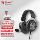 雙飛燕（A4TECH）M760有線游戲耳機(jī)頭戴式血手幽靈USB7.1音效fps吃雞CSGO電腦電競(jìng)專用明末淵虛之羽耳機(jī)耳麥 高雅黑