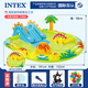 INTEX嬰兒童充氣游泳池家庭大號室外海洋球池沙池家用寶寶噴水戲水池 火山島-191x152cm +(4重禮)