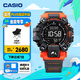 卡西歐（CASIO） G-SHOCK 六局GW-9500系列液晶泥王太陽能手表防泥防沙男士手表 GW-9500-1A4PR-六局電波