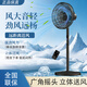 Meind電風(fēng)扇一級能效立式智能扇家用落地扇風(fēng)扇搖頭宿舍電扇 經(jīng)典黑+智能遙控+1.2米線