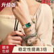 瑞士品牌浪Longines手表女方形小琴綠表十大名牌防水時尚專用女表 升級版網(wǎng)帶小綠表+送皮帶 27mm