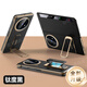 智父vivo x fold5手機殼vivoxfold5折疊屏保護套真皮翻蓋vivo xfold5鏡頭全包超薄防摔腕帶支架男外殼 【鈦度黑-升級】進口皮革*磁吸腕帶*旋轉(zhuǎn)支架