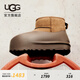 UGG【明星同款】冬季男女同款迷你脆皮泡芙雪地靴1158370 CHE | 栗色 36