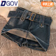 DGOV牛仔半身裙女2025夏季新款復(fù)古百搭時尚辣妹短裙包臀裙裙褲裙子 復(fù)古藍(lán)【內(nèi)襯防腰帶（zt） XS 【建議75-85斤】