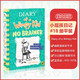 英文原版 小屁孩日記18 Diary of a Wimpy Kid 幽默漫畫橋梁章節(jié)書哭包日記 7至12歲小學(xué)生課外讀物 藍思910-1060L  小學(xué)教輔