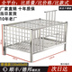 不銹鋼雞籠家用養殖農村大號寵物籠雞舍養雞室外鴨兔子鴿子籠鵪鶉 【3.5CM間隙】120*60*60 食槽＋1張腳墊（限時(shí)送）