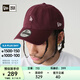 NEW ERA紐亦華MLB棒球帽子迷你logo男女情侶軟頂彎檐鴨舌帽920 13793034-酒紅色 洛杉磯道奇隊 OSFM