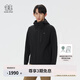 KOLON SPORT/可隆戶外軟殼夾克 男子防潑水防靜電防風(fēng)石墨烯復(fù)合外套 LHJK5WNT03-BK 黑色 XL 180/100A