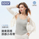 示朵哺乳吊帶背心可外穿孕婦內衣帶胸墊防下垂產后喂奶打底 019灰XXL