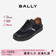 BALLY巴利【七夕禮物】男鞋條紋皮鞋休閑鞋運(yùn)動(dòng)鞋6307943 黑色43碼