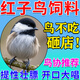 紅子鳥(niǎo)食貝子黑子繡眼大山雀黃腹山雀靚羽壯膘提性助鳴叫營(yíng)養飼料 1袋裝【紅子吃不?！? title=