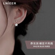 Lnieer999足銀花朵耳釘養(yǎng)耳洞耳環(huán)輕奢小眾設計感2025新款足銀耳飾品女 花朵耳環(huán)【通體999足銀】