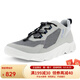 ECCO愛步運(yùn)動(dòng)鞋 夏季男鞋新品輕盈透氣健步鞋休閑鞋 驅(qū)動(dòng)820264 灰白色-60326 41