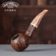 沙芬（SAVINELLI）洛麗塔升級棒棒糖小號煙斗石楠木進口P442手掌迷你男士便攜過濾斗 噴砂（帶適配器 適用輕木濾芯）
