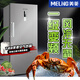 美菱立式冷凍柜【338/398升】雙變頻風(fēng)冷無霜家商兩用一級能效大容量抽屜存儲冷凍柜保鮮冰箱 380升【風(fēng)冷無霜 變頻】電腦控溫 380L