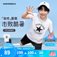 匡威（Converse）匡威童裝夏季男女童吸濕運(yùn)動兩件套柔軟舒適涼感兒童套裝 純白色 150 /72 【建議身高140-152cm】