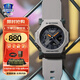 卡西歐（CASIO）男女手表G-SHOCK系列時(shí)尚潮流薄款運(yùn)動(dòng)日韓表禮物學(xué)生送人 GA-2300-8A潮流灰