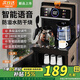 Meind美茶吧機2025新款茶吧柜飲水機一體家用多功能智能遙控冷熱控制觸摸語(yǔ)音預約新款飲水機 石墨黑 溫熱型 【贈送雙壺+單屏遙控】