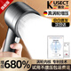 KUSECT德國(guó)雙渦輪增壓花灑噴頭超強(qiáng)加壓大出水浴室淋浴頭淋雨蓮 【槍灰色】四檔花灑+1.5米軟管+支架