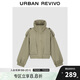 UR2024秋冬新款女裝輕戶外休閑感立領棉服外套UWH140029