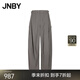 JNBY/江南布衣【UPF50+】25夏新品防曬休閑褲女寬松束腳褲5P4E13080 037/駝灰 XS