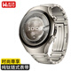 威千圖適用華為手表表帶GT5/5pro/Watch5/4/4pro/3/3pro/GT4/3/2純鈦金屬表帶【火星純鈦】46/48【銀色】