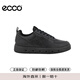 愛步（ECCO）板鞋男鞋 休閑鞋 街頭720系列520814 01001黑色 41