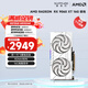 藍(lán)寶石（Sapphire）AMD RADEON RX 7700XT/9060XT 合金/脈動(dòng)/極地/氮?jiǎng)?黑神話悟空臺(tái)式機(jī)獨(dú)立游戲電競(jìng)電腦顯卡 RX 9060 XT 16G 極地