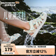 Skechers斯凱奇兒童運(yùn)動(dòng)涼鞋男童沙灘鞋鏤空防滑夏季中大童大頭鞋400041L 女童/乳白色/OFWT 33.5