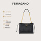 菲拉格慕（Ferragamo）女士黑色購(gòu)物袋 0776658 禮物送女友