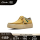 Clarks其樂ORIGINALS WALLABEE男鞋舒適潮流休閑鞋復古時尚袋鼠鞋 黃色 261700447 41