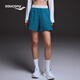 Saucony索康尼官方HARE HO系列運動(dòng)百搭透氣休閑舒適防水輕薄短褲 珊瑚藍 L