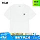 MLB短袖T恤男女時尚夏季休閑經(jīng)典純色圓領(lǐng)25新款3ATSB0153-50WHS-M