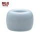 無印良品（MUJI） 炻瓷 多用支架 牙刷架 牙刷座 牙刷托 MB13CC1A 藍(lán)色 4cm