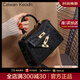 CALWAN KEODH新款2025包包女包凱莉包手提斜挎包單肩生日七夕情人節(jié)禮物送女友 【黑色】小眾百搭氣質(zhì)送老婆高級實用