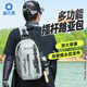 漁之源（Yuzhiyuan）2025新款多功能單肩背包腰包斜挎包釣魚(yú)專(zhuān)用路亞漁具路亞包 墨羽灰（升級覆膜面料 防潑水）