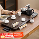 茶藝貴族優(yōu)品悅色白瓷隱山配平步茶具套裝茶幾一體式全自動(dòng)功夫家用套餐