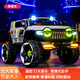 韋尼坦克300兒童電動(dòng)車四輪越野車雙人男女寶寶遙控玩具大人可坐童車 高配+灰色+皮座+12V10A電瓶