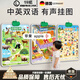 翎喏德國寶寶有聲早教掛圖認(rèn)知啟蒙嬰幼兒童點(diǎn)讀發(fā)聲書玩具學(xué)習(xí)墻 0-2歲【動(dòng)物+果蔬+交通+人物】