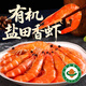 漁歌牧曲國產(chǎn)鹽田蝦 有機鹽田大蝦熟凍大蝦白蝦化凍即食海蝦 凈蝦100-120只/ 1.2kg(凈重)