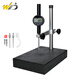 韋度（WD）數顯高度儀規計百分表千分表高精度厚度深度大理石測量座測高儀 比測臺200*300+百分表50